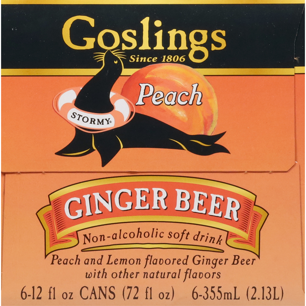Goslings Ginger Beer, Peach