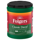 Folgers Coffee, Ground, Medium, Classic Decaf, Decaffeinated