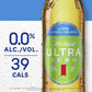 Michelob Ultra Zero Lime Zero Lime Non-Alcoholic American Lager Beer, 6 Pack, 12 Fl Oz Bottles