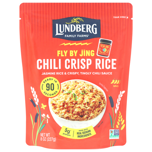 Lundberg Family Farms Fly By Zing Chili Crisp Rice