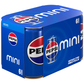 Pepsi Mini Soda Cola 7.5 Fl Oz 6 Count