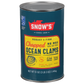 Snow's Chopped Robust & Firm Ocean Clams
