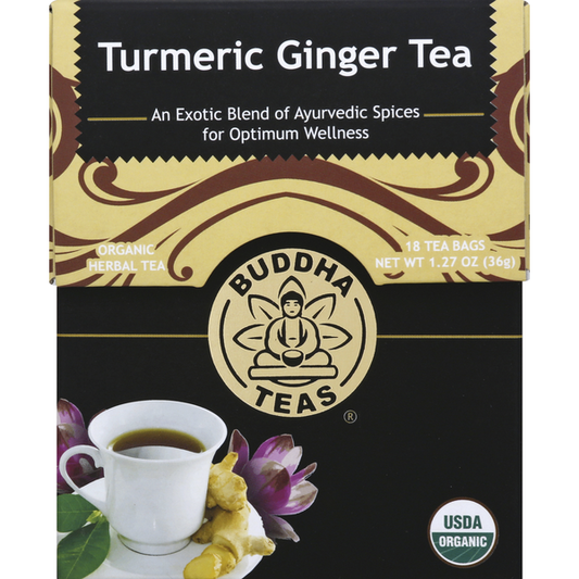 Buddha Teas Organic Turmeric Ginger Tea