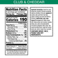 Keebler Club and Cheddar Sandwich Crackers, Lunch Snacks, 8 Count