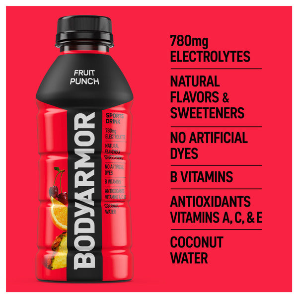 BODYARMOR Fruit Punch Sports Drink Bottle