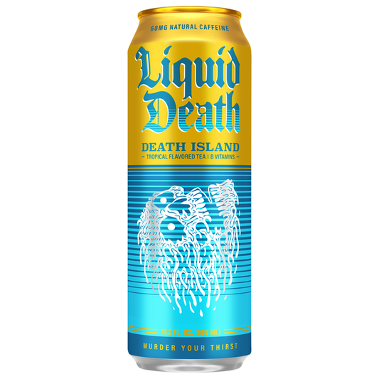 Liquid Death Death Island Tea x B Vitamins