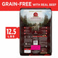 Purina ONE Grain Free Natural Dry Dog Food, True Instinct With Real Beef