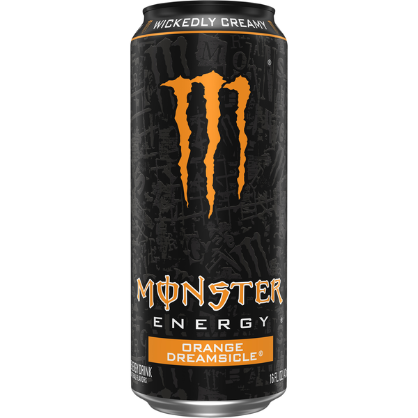 Monster Orange Dreamsicle Energy Drink