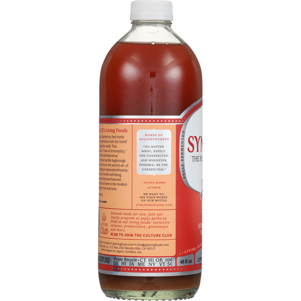 Synergy Strawberry Serenity Kombucha