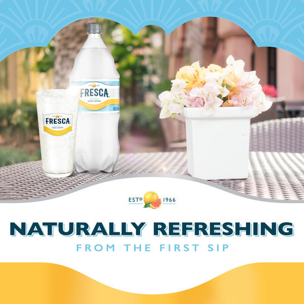 Fresca Grapefruit Citrus Sparkling Soda Water Bottles