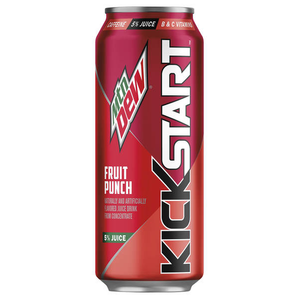 Mountain Dew Juice Drink, Fruit Punch