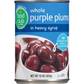 Food Club Whole Purple Plums In Heavy Syrup
