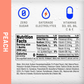Propel Electrolyte Water Beverage, Zero Sugar, Peach, 6 Pack