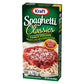 Kraft Spaghetti Classics Tangy Italian Spaghetti, Spice Mix & Parmesan Cheese Meal Mix