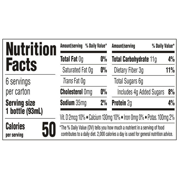Danimals Smoothie Strawberry Banana Dairy Drink Multi-Pack, Creamy and Delicious Low Fat Snacks for Kids, 6 Ct, 3.1 oz Smoothie Bottles