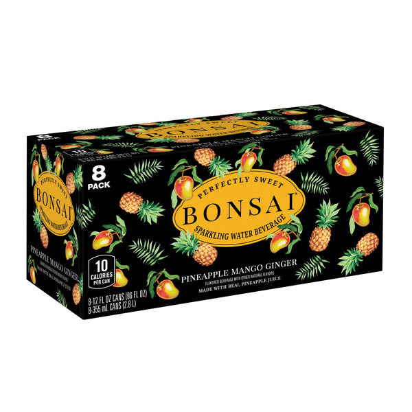 Bonsai™ Mango Pineapple Ginger Sweetened Sparkling Water