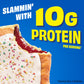 Pop-Tarts Protein Slammin' Strawberry Toaster Pastries, 10g Protein, 8 Count