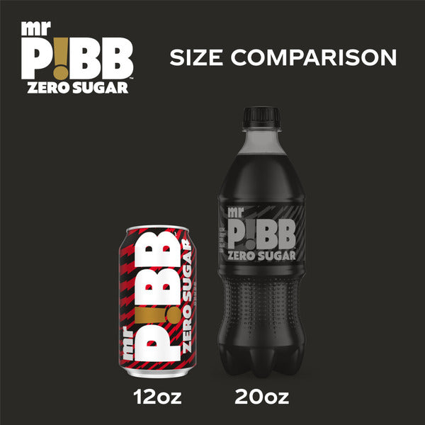 PIBB XTRA Zero Sugar Cherry Soda Can