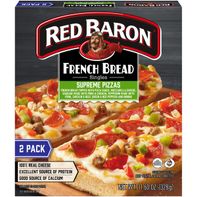 Red Baron French Bread Singles Supreme Pizzas️