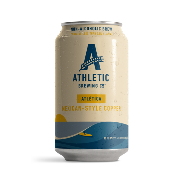 Athletic Brewing Co. Non-Alcoholic Cerveza Atletica, Light Copper