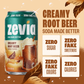 Zevia Soda, Zero Sugar, Creamy Root Beer