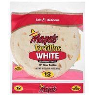 Maya's Burrito Style White 10 Inch Flour Tortillas️