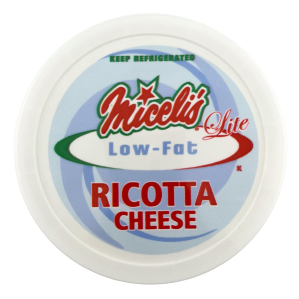 Miceli's Ricotta Cheese, Low-Fat, Cup