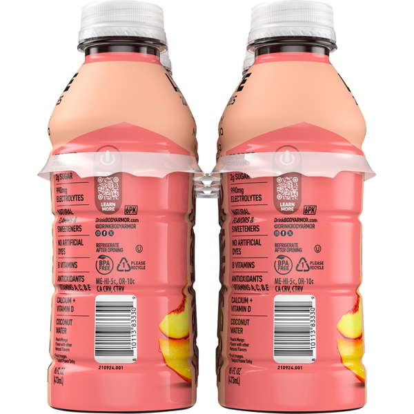 BODYARMOR Lyte Peach Mango Sports Drink
