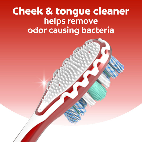 Colgate 360 Advanced Optic White Medium Toothbrush for Stain Removal