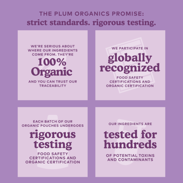 Plum Organics Stage 2 Organic Baby Food Apple, Plum, Berry & Barley