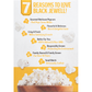 Black Jewell The Better Popcorn Specialty Popcorn, Gourmet, Touch of Butter