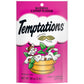TEMPTATIONS Classic Crunchy and Soft Cat Treats Blissful Catnip Flavor