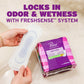 Poise Daily Incontinence Liners, 2 Drop Very Light Absorbency, Regular