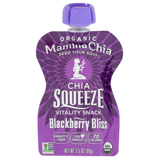 Mamma Chia Blackberry Bliss Chia Squeeze
