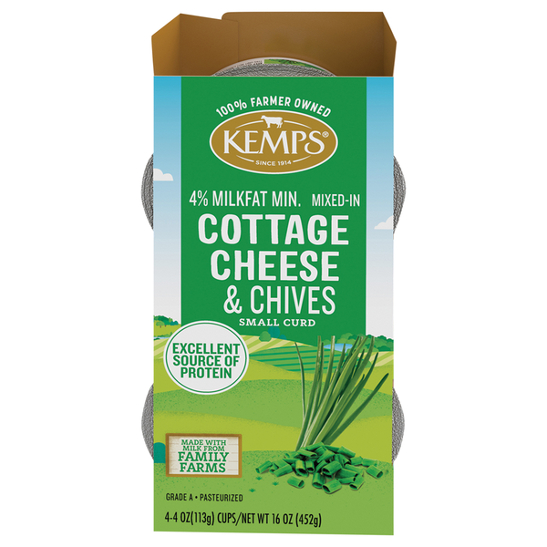 Kemps Chive Cottage Cheese