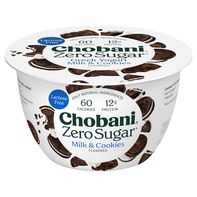 Chobani Yogurt, Greek, Nonfat, Zero Sugar, Milk & ...
️