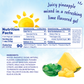 Dole Pineapple Tidbits, Lime Gel