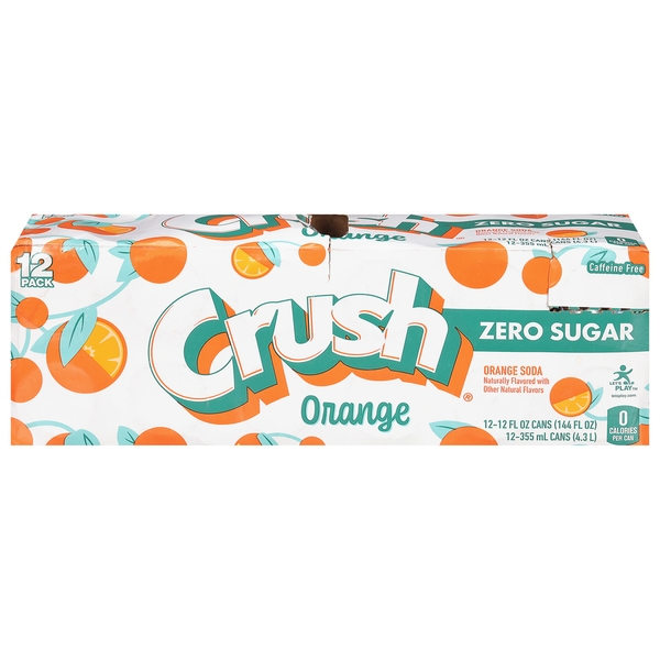Crush Zero Sugar Orange Soda