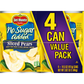 Del Monte Sliced Pears, No Sugar Added, Value Pack