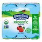 Stonyfield Organic Probiotic Wild Berry Lowfat Yogurt Smoothies