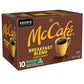 McDonald’s McCafé Breakfast Blend Light Roast Coffee K-Cup Pods