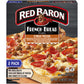 Red Baron French Bread Singles 3 Meat Pizzas