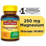 Nature Made Magnesium Oxide 250 mg Tablets️