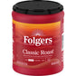 Folgers Classic Roast Ground Coffee, Medium Roast, 9.6 Oz. Canister