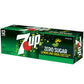7UP Soda, Lemon Lime, Zero Sugar, 12 Pack