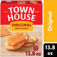 Town House Original Oven Baked Crackers, Salty Snacks, 13.8 oz
