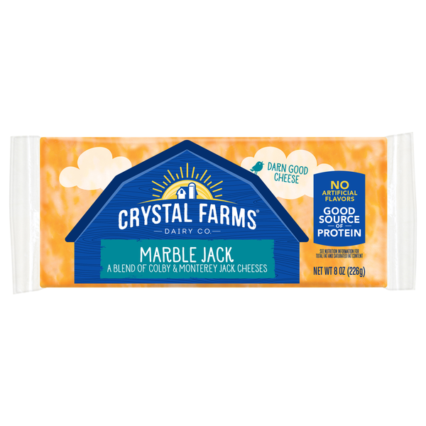 Crystal Farms Marble Jack Cheese