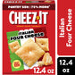 Cheez-It Italian Four Cheese Crackers, Baked Snack Crackers, 12.4 oz