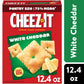 Cheez-It White Cheddar Cheese Crackers, Baked Snack Crackers, 12.4 oz