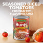Hunt's Seasoned Diced Tomatoes with Sauce for Mild Chili
